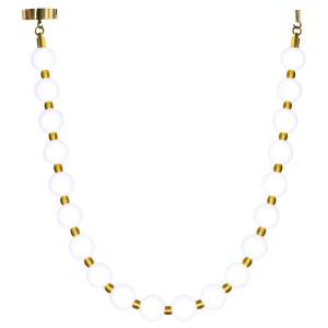 Złota lampa sufitowa wisząca 300 cm DORADO ROPE LED CCT 