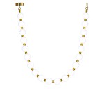 Złota lampa sufitowa wisząca 200 cm DORADO ROPE LED CCT 