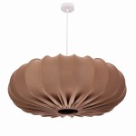  Nowoczesna lampa wisząca 120 cm klosz 66 cm 1xE27 40W CAFEE MOKKA