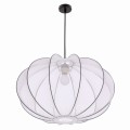 LAMPAMI - nowoczesna lampa wisząca do salonu, lampa do salonu, biała lampa do sypialni, żyrandol do salonu