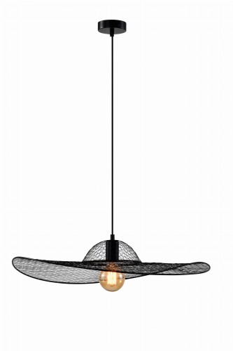 LAMPAMI - nowoczesna lampa wisząca do salonu, lampa do salonu, czarna lampa do sypialni, żyrandol do salonu