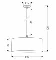 LAMPAMI - nowoczesna lampa wisząca do salonu