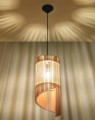 LAMPAMI - lampa sufitowa, lampa z drewna wisząca, lampa wisząca drewniana, lampa kuchenna, lampa skandynawska