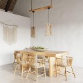 LAMPAMI - lampa sufitowa, lampa z drewna wisząca, lampa wisząca drewniana, lampa kuchenna, lampa skandynawska