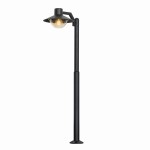 Latarnia zewnętrzna mała, lampa ogrodowa czarna 105 cm IP44 1xE27 40W COSMOS