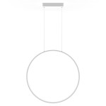 Lampa wisząca do łazienki biała 150 cm IP44 Mirror duża 1xLED CCT 
