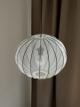 LAMPAMI - nowoczesna lampa wisząca do salonu, lampa do salonu, biała lampa do sypialni, żyrandol do salonu