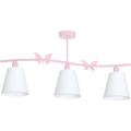 LAMPAMI - żyrandol dla dziewczynki, lampa dla dziewczynki, lampa do pokoju dziecięcego, różowa lampa wisząca