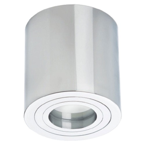 LAMPAMI - lampa pod prysznic, lampa łazienkowa sufitowa, tuba sufitowa chrom, oprawa sufitowa tuba chrom