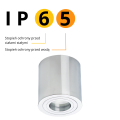 LAMPAMI - lampa pod prysznic, lampa łazienkowa sufitowa, tuba sufitowa chrom, oprawa sufitowa tuba chrom