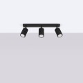 LAMPAMI - potrójna lampa sufitowa, lampa przysufitowa spot, lampa sufitowa do salonu