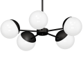 LAMPAMI - lampa sufitowa do salonu klosze białe kule, lampa sufitowa wisząca do salonu, lampa nad stół, lampa szklane kule