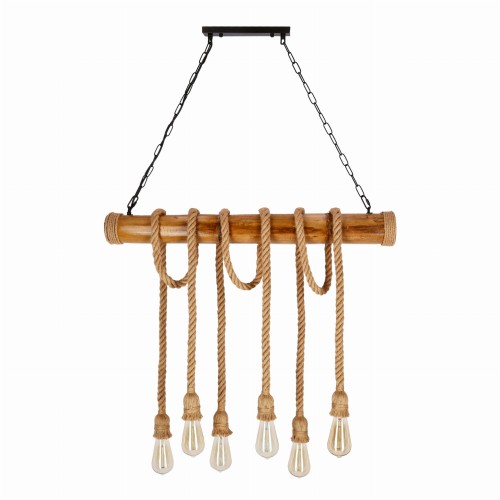 LAMPAMI - lampa sufitowa, lampa z drewna wisząca, lampa wisząca drewniana, lampa kuchenna, lampa vintage