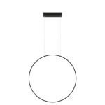 Lampa wisząca do łazienki mała czarna 150 cm IP44 Mirror 1xLED CCT 