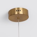 LAMPAMI - nowoczesna lampa wisząca, lampa do salonu, złota lampa ledowa, lampa do sypialni, designerska lampa ledowa