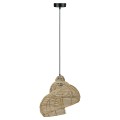 LAMPAMI - lampa wisząca BOHO, żyrandol BOHO, lampa japandi, lampa ratanowa,lampa w stylu boho