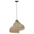 LAMPAMI - lampa wisząca BOHO, żyrandol BOHO, lampa japandi, lampa ratanowa,lampa w stylu boho