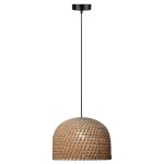 Lampa BOHO wisząca 120 cm 1xE27 rattanowa jasna KANSO