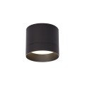 LAMPAMI - oprawa sufitowa natynkowa czarna, lampa tuba sufitowa, lampa kuchenna, czarna lampa do biura
