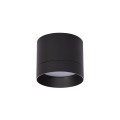 LAMPAMI - oprawa sufitowa natynkowa czarna, lampa tuba sufitowa, lampa kuchenna, czarna lampa do biura