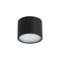 LAMPAMI - oprawa sufitowa natynkowa czarna, lampa tuba sufitowa, lampa kuchenna, czarna lampa do biura
