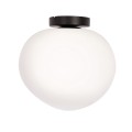 LAMPAMI - lampa sufitowa nowoczesna, lampa kula sufitowa, lampa do sypialni plafon, plafon klosz biała kula