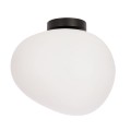 LAMPAMI - lampa sufitowa nowoczesna, lampa kula sufitowa, lampa do sypialni plafon, plafon klosz biała kula