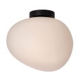 LAMPAMI - lampa sufitowa nowoczesna, lampa kula sufitowa, lampa do sypialni plafon, plafon klosz biała kula
