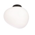 LAMPAMI - lampa sufitowa nowoczesna, lampa kula sufitowa, lampa do sypialni plafon, plafon klosz biała kula