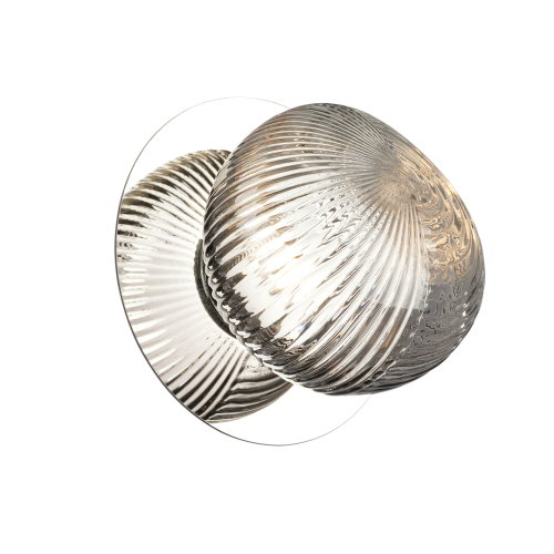 LAMPAMI - lampa dymiona nowoczesna, pojedyncza lampa ledowa, nowoczesna lampa do łazienki, pojedyncza lampa ledowa sufitowa