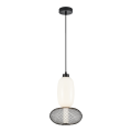 LAMPAMI - lampa ledowa czarna, czarna lampa wisząca, lampa wisząca czarna