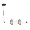 LAMPAMI - lampa ledowa czarna, czarna lampa wisząca, lampa wisząca czarna, lampa nad stół do jadalni