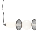 LAMPAMI - lampa ledowa czarna, czarna lampa wisząca, lampa wisząca czarna, lampa nad stół do jadalni