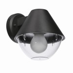  Lampa zewnętrzna, lampa na elewację czarna IP44 1xE27 40W HENDERA
