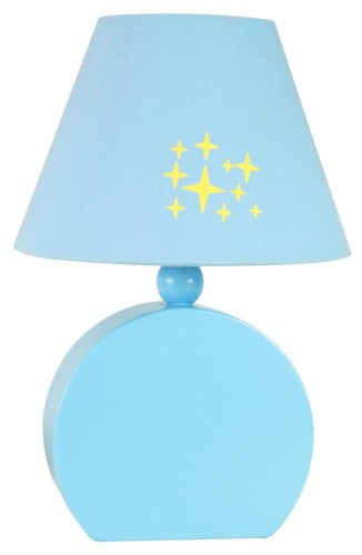 LAMPAMI - lampka dziecięca, lampka do sypialni, lampka nocna, lampa stołowa, niebieska lampka nocna