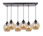 Nowoczesna lampa wisząca 6xE27 40W ASPA