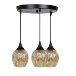 Nowoczesna lampa wisząca 3xE27 40W ASPA 