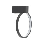 Nowoczesny kinkiet ledowy czarny 4000K CIRCOLO LED XS