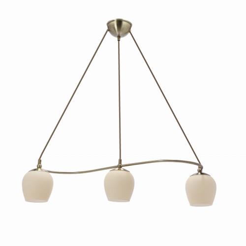 LAMPAMI - lampa do jadalni, lampa wisząca złota, żyrandol klasyczny