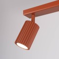 LAMPAMI - podwójna lampa sufitowa, lampa przysufitowa spot, lampa sufitowa do salonu ryflowana