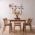 LAMPAMI - lampa wisząca nowoczesna, lampa do nad stół, lampa nowoczesna wisząca, lampa do jadalni, złota lampa wisząca Cone Złoty 4xGU10
