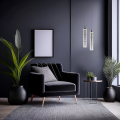 LAMPAMI - lampa ledowa do salonu, lampa do sypialni, lampa sufitowa led, pojedyncza lampa wisząca, lampa wisząca ledowa BATO Smoked 4W LED