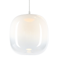LAMPAMI - lampa do jadalni, lampa szklana kula, lampa wisząca biała, lampa do sypiani przy łóżku VASO 2 WHITE 4W