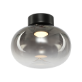 LAMPAMI - lampa do salonu nad sofę, lampa ledowa czarna dymiona, lampa do sypiani VASO SMOKED 4W