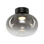 Lampa ledowa sufitowa szklana kula dymiona VASO SMOKED 4W LED