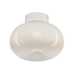 Lampa ledowa sufitowa szklana kula dymiona VASO WHITE 4W