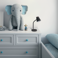LAMPAMI - czarna lampka stojąca, lampka do sypialni, lampka stojąca do salonu, lampka biurkowa Chico 4,5W 4000K