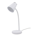 LAMPAMI - biała lampka stojąca, lampka do sypialni, lampka stojąca do salonu, lampka biurkowa Chico 4,5W 4000K