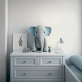LAMPAMI - biała lampka stojąca, lampka do sypialni, lampka stojąca do salonu, lampka biurkowa Chico 4,5W 4000K