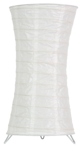 LAMPAMI - biała lampka stojąca, lampka do sypialni, lampka stojąca do salonu, lampka biurkowa TAI